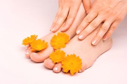 Foot health after fungal infection treatment