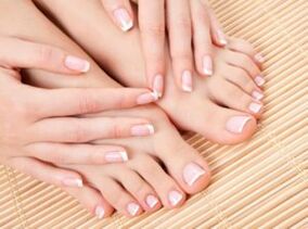 Healthy nails after fungal treatment