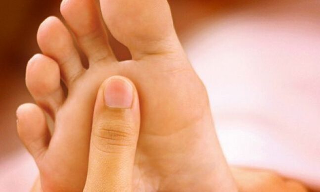 Onychomycosis on nails and feet